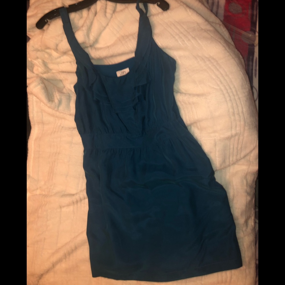 Turquoise summer dress
